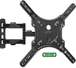 Elived Arm: 15.5" Tv: 26-60", Black Full Motion Wall Mount Swivel And Tilt. Fixed Price $46.01.