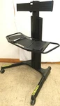 Chief Lpaub Large Fusion Mobile Av Cart W/ FCA613B Height Adjustable Shelf. Fixed Price $728.93.