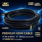 Hdmi Cable 2.0 4K 1FT- 100FT For Home Theater Tv Laptop Consoles Gaming Male Lot. Fixed Price $661.60.