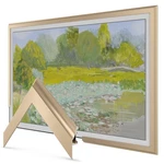 Pale Gold Scoop 65" Alloy Deco Tv Frame - Only With Samsung The And .... Fixed Price $719.20.