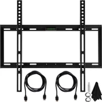 Deco Mount Slim Flat Wall Kit Ultimate Bundle For 19-45 Inch Tvs. Fixed Price $5.00.