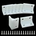 Unlorspy White Brackets Corner Bracket, 90 Degree LARGE,40PCS,. Fixed Price $14.76.