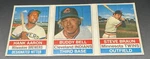 1976 Hostess All-star Team Triple Panels Hank Aaron, Buddy Bell, Braun. Fixed Price $18.00.