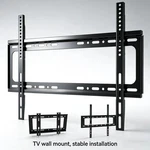 Tv Wall Bracket Mount Slim Lcd Led Plasma For 26 30 32 40 42 50 55 Inch. Fixed Price $14.39.