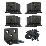 Black Stainless Steel Shelf Bracket,joint Right Angle Bracket,l Shape Heavy D.... Fixed Price $18.04.
