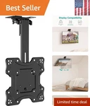 Folding Ceiling Tv Mount, Swivel And Flip Down Bracket For 17 To 42 Inch F.... Fixed Price $47.97.