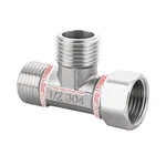 Beduan Stainless Steel 1/2" G Way Diverter, Threaded DIAMETER:19.8MM/3/4". Fixed Price $18.54.