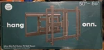 Onn. Ultra-slim Full Motion Tv Wall Mount 50-86 In 120 Tilt/swivel Black. Fixed Price $30.00.