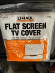 New Uhaul Flat Screen Tv Foam Cover Fits Up To 65" Television Move Moving Sealed. Fixed Price $16.00.