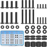 Mountup Universal Tv Mounting Hardware Screw Kit With Box - M4, M6, M8, Black. Fixed Price $14.17.