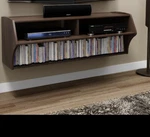 Prepac Altus Wall Mounted Audio Video Console - Entertainment Espresso Free. Fixed Price $140.00.