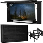 Outdoor Tv Enclosure, 65-INCH Solid Wood Weatherproof Cover. Fixed Price $349.99.
