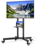 Ecotiny Heavyduty Rolling Tv Stand For 32 85" Screens Supports 187 Lbs 154 .... Fixed Price $148.29.