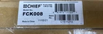 Chief FCK008 Mounting Extension For Flat Panel Display (black) Lot Of 4. Fixed Price $49.19.