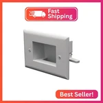 Data Comm Electronics 50-3332-WH-KIT Flat Panel Cable Organizer Kit, Wall Plate. Fixed Price $7.14.