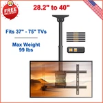 Ceiling Mount, Hanging For 37-75 Inch Flat Curved Tvs Up 99LBS. Fixed Price $75.91.
