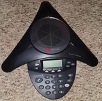 Polycom Phone Intrecom Conference Speaker 2201-16200-601 Base Soundstation Cal. Fixed Price $6.99.