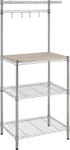 3 Tier Sturdy Baker's Rack With Kitchen Storage, Shelf. Fixed Price $107.90.