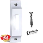 Enhon White Led Wired Doorbell Push Button, Heavy Duty Metal. Fixed Price $27.99.
