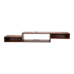 Floating Tv Stand, 70" Wall Mount Entertainment Center With Power Outlet & Cable. Fixed Price $104.65.