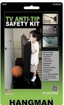 Hangman Tv Anti-tip Safety Kit, Solid Steel, Earthquake Resistant, Vesa, Black. Fixed Price $12.00.