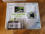 Sanus Accents Full-motion Wall Mount For 13-32 TVS-ASF110-B1. Fixed Price $25.87.