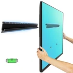 No Stud Wall Mount For 12-55 Inch Fits Tvs Up To 100 Lbs, Black. Fixed Price $46.16.