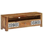 Tv Stand Unit Sideboard Console Media Cabinet Solid Acacia Wood Vidaxl. Fixed Price $243.99.