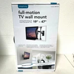 Simplicity Full-motion Fat Screen Tv Wall Mount Brackets Corner (SMF2-81) 19-47". Fixed Price $39.00.