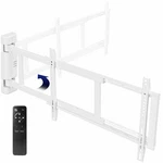 Vivo White Steel Low Profile Electric Adjustable Swing 32" To 75" Tv Wall Mount. Fixed Price $199.99.