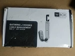 10 Pcs 2" J Hook Wall Mount Steel Hang CAT6 CAT5 Network Wire Cable Management. Fixed Price $15.00.