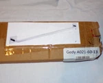 Gedy A021-60-13 Bathroom Towel Rack Bar Wall Mount 25" Metal Chrome Silver. Fixed Price $21.99.
