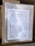 Clear Acrylic Wall Mount Floating Frameless Double Panel Picture 11X14 VC9. Fixed Price $28.00.
