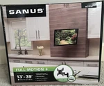 Sanus Full Motion Wall Mount MF215-B1 For 13-39" Tvs, Black, Vesa Compatible. Fixed Price $45.00.