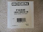 Bogen Fgsm Swivel Mount For FG20/30 Black. Fixed Price $22.75.