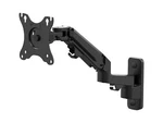Monoprice Full Motion Wall Mount - For Monitors Up 27 Inch, Adjustable Gas.... Fixed Price $76.42.