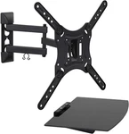 Tv Mount With Shelf Full Motion Wall Floating Entertainment. Fixed Price $90.99.