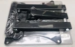 Black Full Movement Wall Mount Video Secure Flat Panel Tilt Swivel New. Fixed Price $12.77.