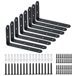 Winker Corner 16PCS Shelf Bracket Heavy Duty Black Steel Brace.... Fixed Price $30.46.