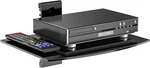 Floating Tv Shelf, 1 Tier Glass Projector For Dvd Players, Routers, Game. Fixed Price $52.95.