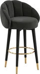 Myla Black Velvet Tufted Swivel Bar Stool By. Fixed Price $665.99.