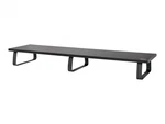 Tripp Lite MR4010 Dual-monitor Riser Stand 39X10 In Black Wood. Fixed Price $78.67.