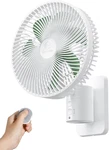 Quiet 8.5-INCH Wall-mounted Oscillation Fan With Remote & Timer For Home Use. Fixed Price $66.99.