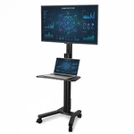 Yescom Rolling Tv Stand Mobile Cart For 32" To 65" Lcd Led Screen Office. Fixed Price $390.90.