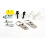 Hangman Hdk Silver Heavy Duty D-ring Hanger Kit 100 Lbs.. Fixed Price $10.91.