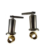 Kohler T16248-4-BN Margaux Deck-mount Bath Faucet Handle Levers Brushed Nickel. Fixed Price $170.90.