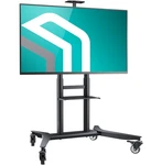 Onkron TS1871-B Mobile Tv Stand 55-90 Inch Height Adjustable Cart. Fixed Price $369.99.