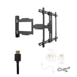 Kanto PS350 Tv Mount Package With Dual Outlet Power Kit & Hdmi Cable. Fixed Price $315.98.