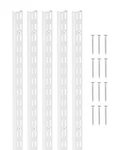 Vevor 5 Pack Shelf Track 60-INCH Adjustable Steel Wall Mounted Pilaster. Fixed Price $53.90.