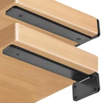 12 Pack - 10 Inch Black Hidden Shelf Bracket (1/5 Thicked) Iron Floati.... Fixed Price $57.95.
